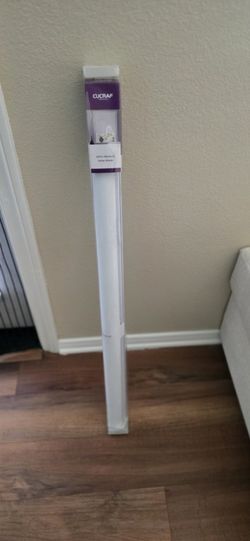 CUCRAF 100% Blackout Roller Shade – Light Gray / Off-White – 33” x 75”