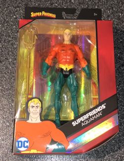 Aquaman 6 inch action figure dc comics multiverse retro superfriends collectible