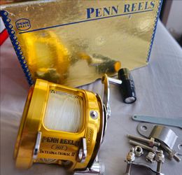 Penn International II 20T Reel with box, bag and instruction and parts manual