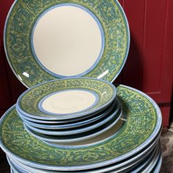 14 Platos De Muy Buena Calidad Súper Antiguos 