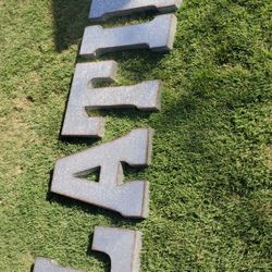 3D Metal Letters 