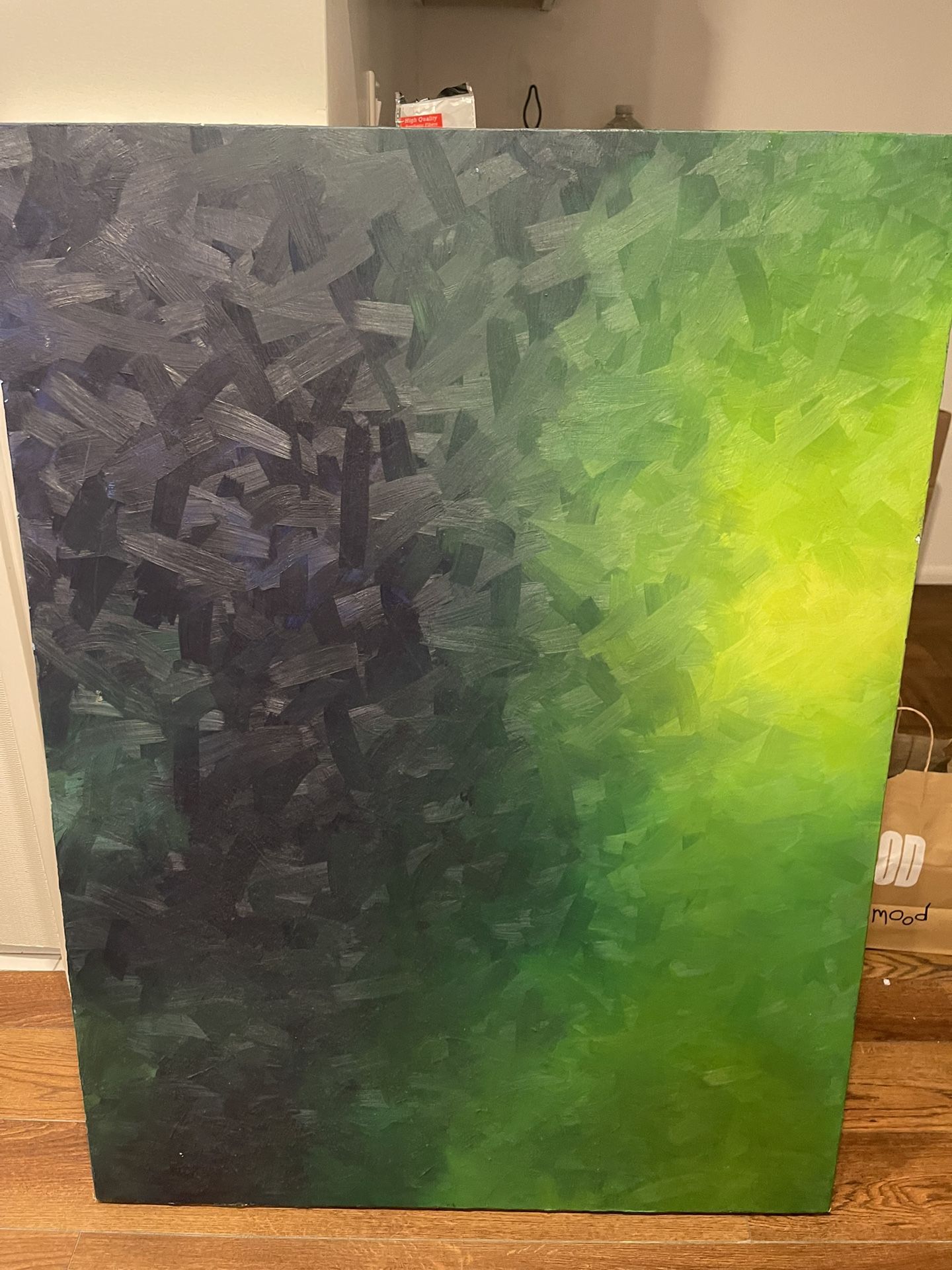 Oil on canvas Centerpiece (signed by the artist)