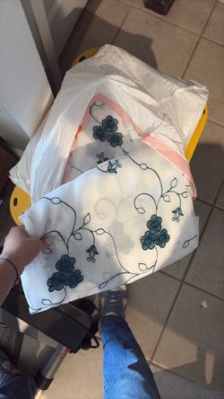White Curtains Brand New