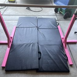 Gymnastics Bar With Mat