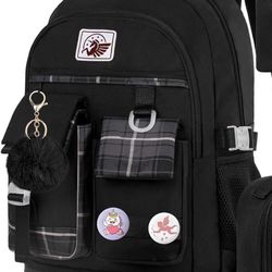 Black Rolling Backpack 