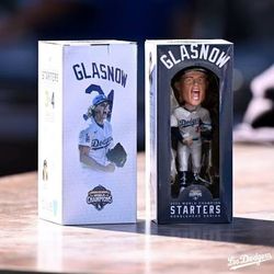 Glasnow LA Dodgers World Champions Glasnow Bobblehead