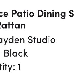 Outdoor Kitchen Table