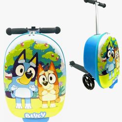 Bluey Scooter and Luggage