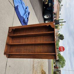 Vintage Maple Backbar