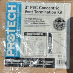3” PVC Vent Termination Kit