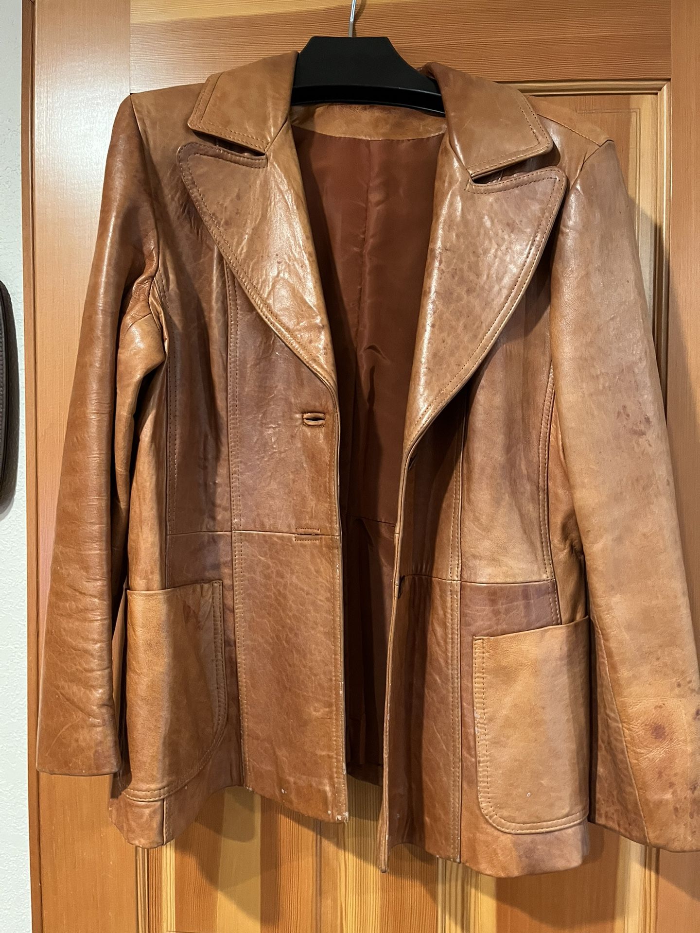 Men’s leather Jacket Sz 38