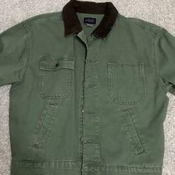Men’s Green Brown Carhartt Type Jacket 