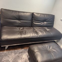 Futon Couch With Foot Rest 
