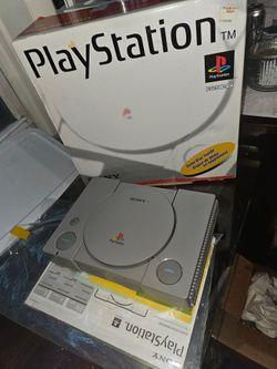 Sony PlayStation 1 Console with Box (not original box)