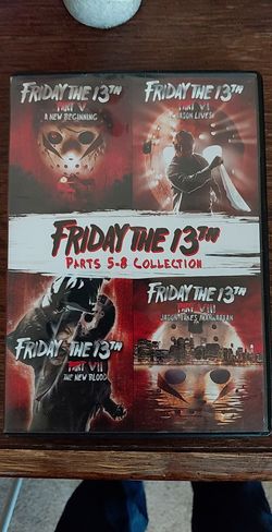 Friday The 13th Part 5-8 Dvd 