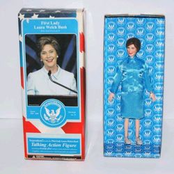 Limited Edition ToyPresidents First Lady Laura Welch Bush  Talking Action Figure 