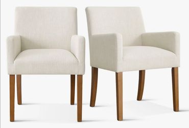 New set of 2 Red Barrel Studio dining armchairs.