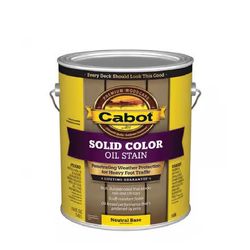 Cabot solid color oil based stain