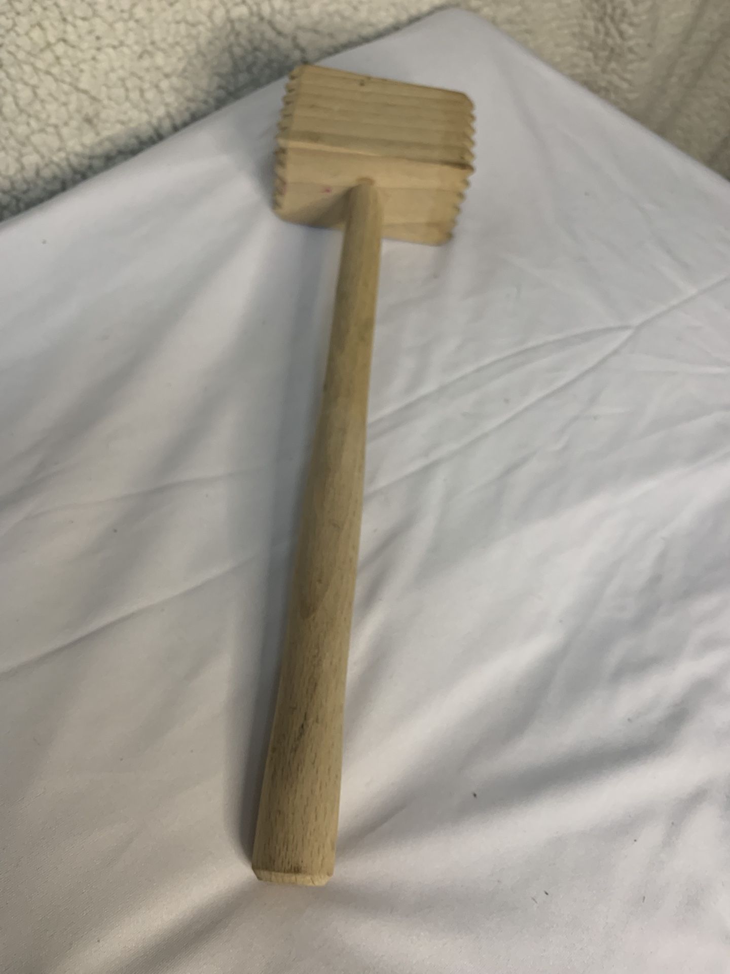 12”Primitive Wooden Meat Tenderizer Mallet