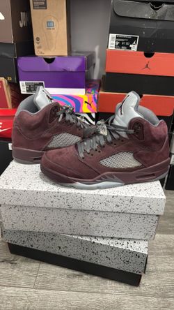 Jordan 5 burgundy