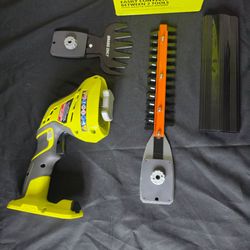 RYOBI ONE+ 18V Cordless Grass Shear and Shrubber Trimmer (Tool Only)