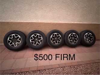 Ford Bronco wheels ford bronco rims tires