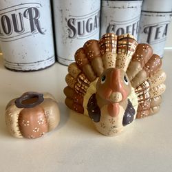 Turkey Decor Plus Candle Holder 