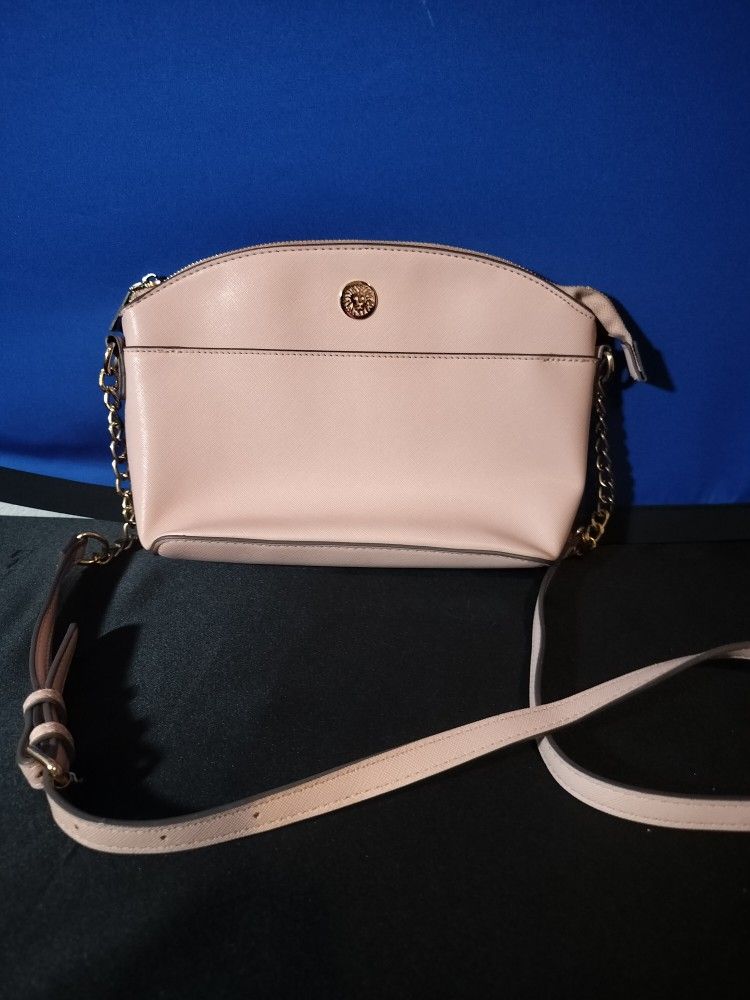 Anne Klein Pink Small Shoulder Bag