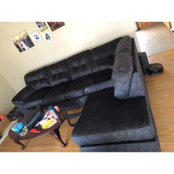 Sofa With Matching Recliner Chair 