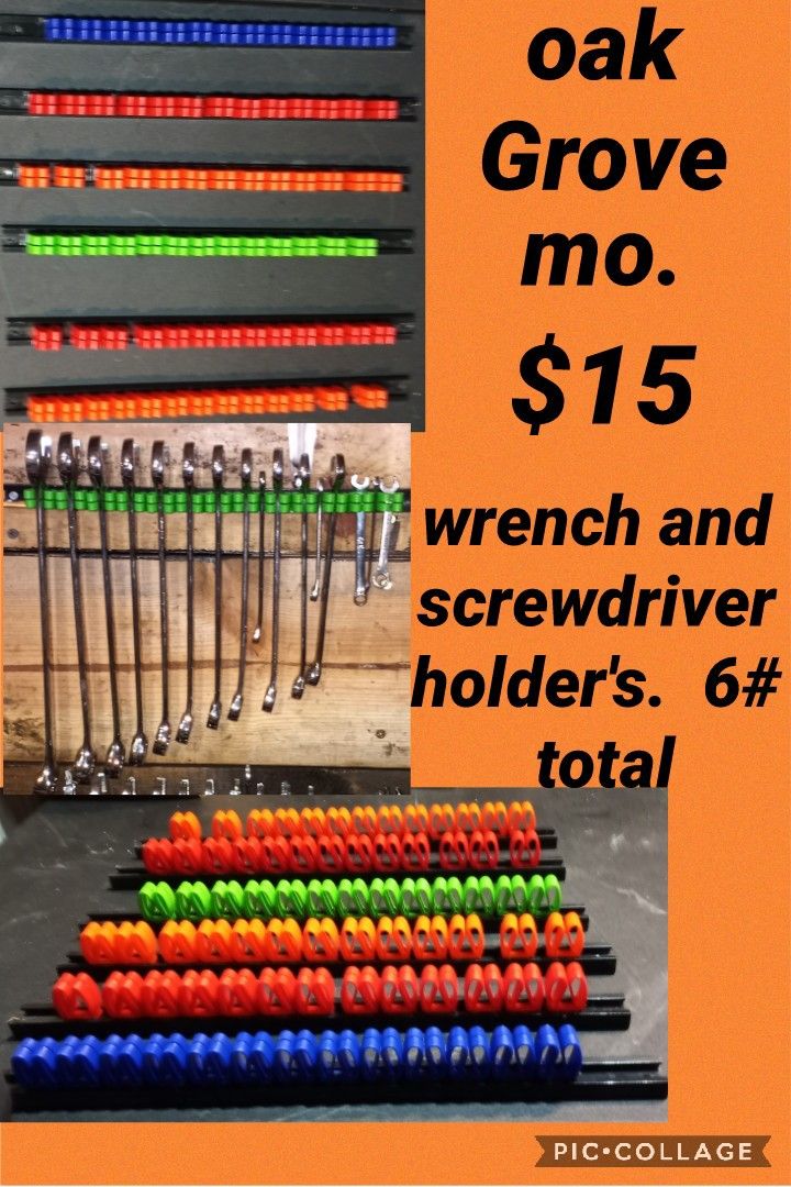 Wrench And Screwdriver Holders