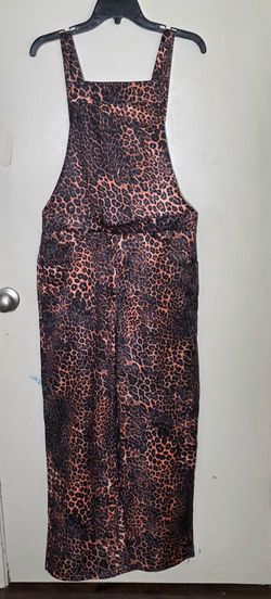 NEW - MANLY Brand Cheetah Overalls Size M