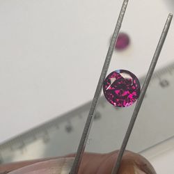 VVS Quality Rose Garnets: 2pcs: Earring Set: Magic Stones: #3