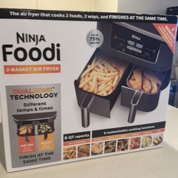 Ninja Foodi, Air Fryer, Double Basket 