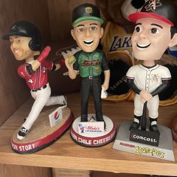 Isotopes Bobble Heads Beer Mug And Picture Frame 