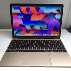 *MacBook GOLD (Retina Display 12-inch, Early 2016) ** *macOS Monterey  12.7.6  ** Price 