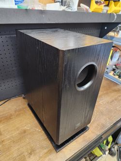 Onkyo SKW-150 Powered 75W 8" Woofer Subwoofer - Tested Sounds Great!