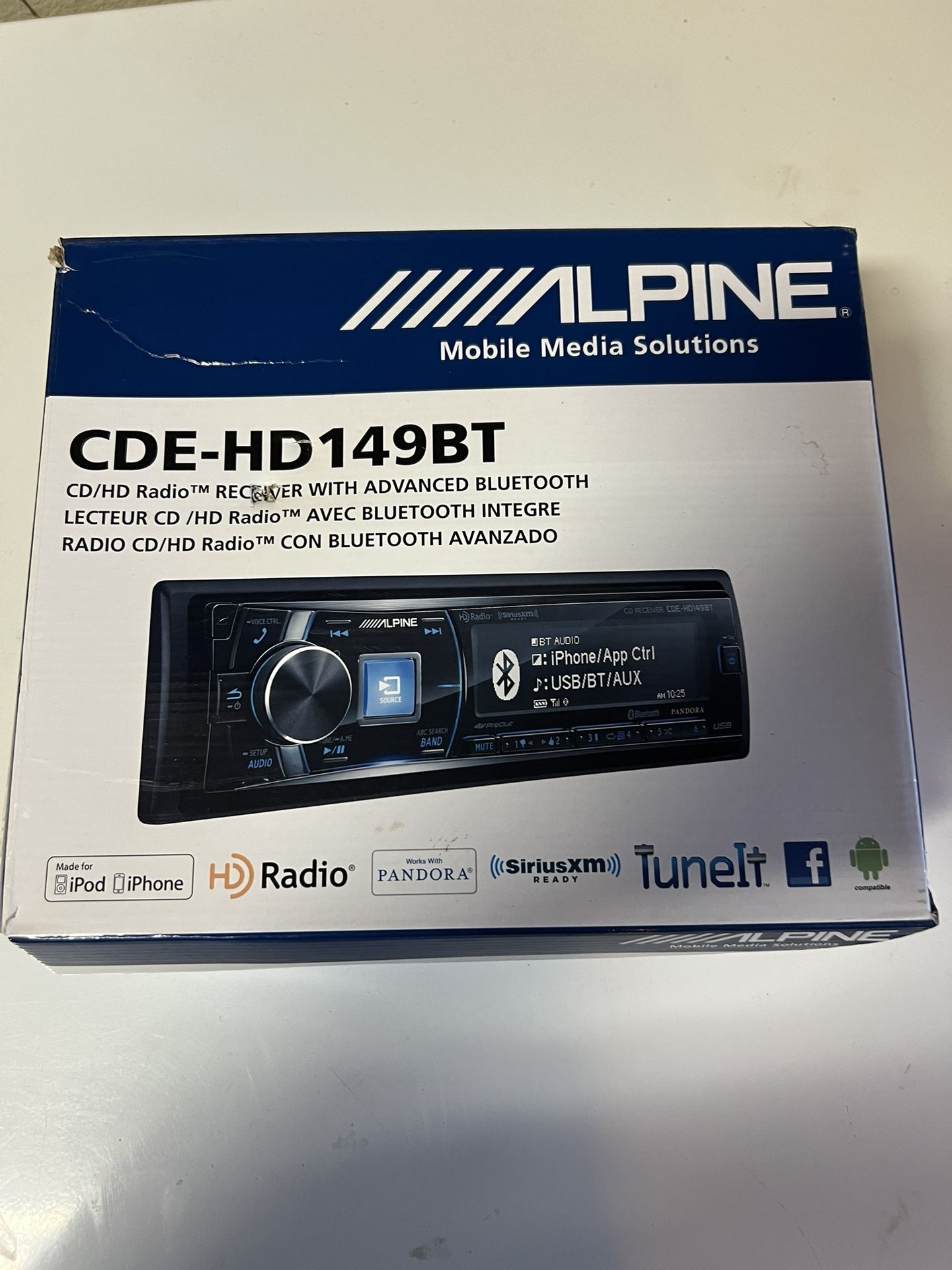 Alpine Bluetooth Stereo