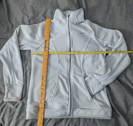 Nike FIT Therma Full-Zip Fleece Jacket White Size M