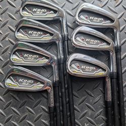 Cobra King Speedzone Irons 4-PW Stiff Flex