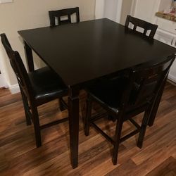 Pub style dining set