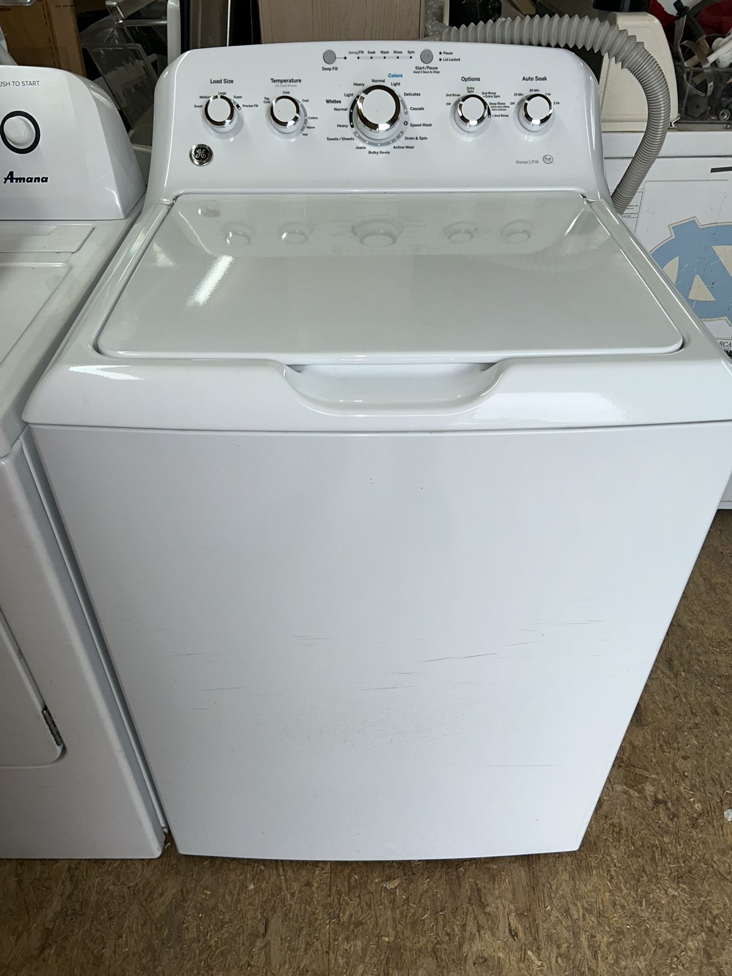 GE Top Load Super Capacity Washer