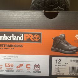 timberland Work Boots Size 12