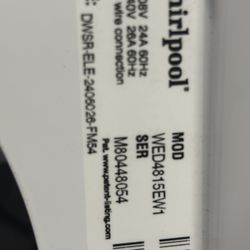 Whirlpool Electric Dryer