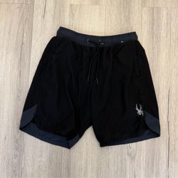 Spyder Black Athletic Shorts