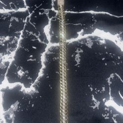 5CT 10k Gold Men’s Diamond Curb Link Chain Bracelet 