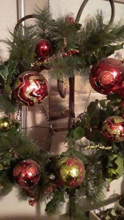 Corona navideña 20 dlls