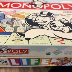 Monopoly And Life Board Games