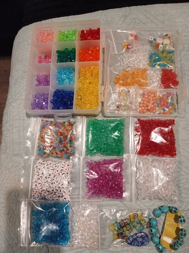 Lot #3. Fun Kid Bead Lot