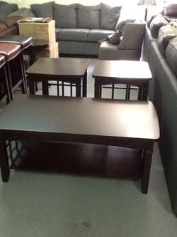 3PC COFFEE TABLE SET