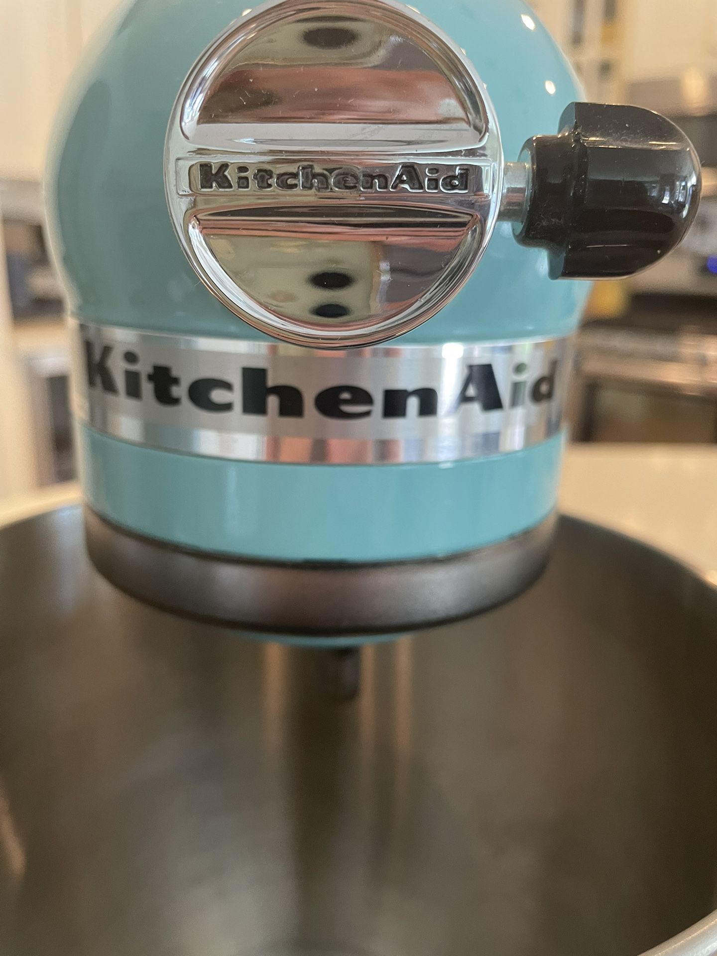 KitchenAid Aqua Sky Mixer With Attachments KSM150 for Sale in Gilbert, AZ -  OfferUp